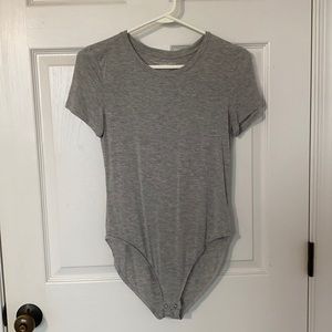 Grey American eagle body suit